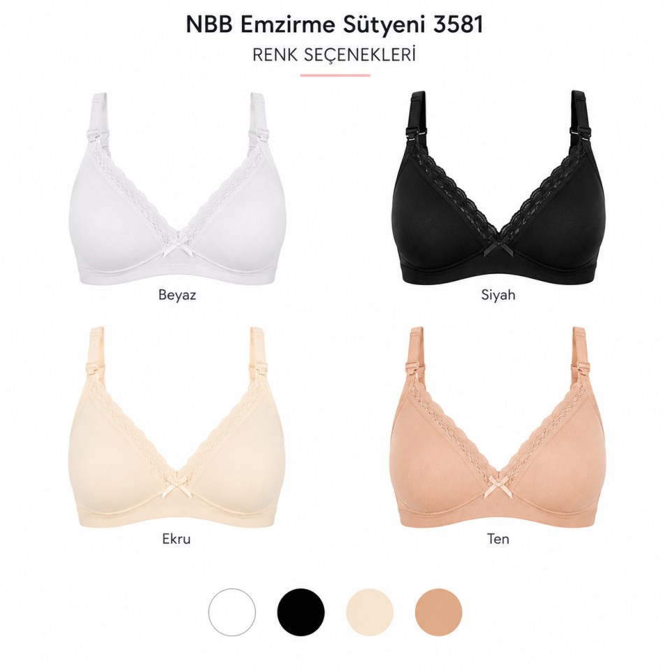 NBB EMZİRME SÜTYENİ 3581