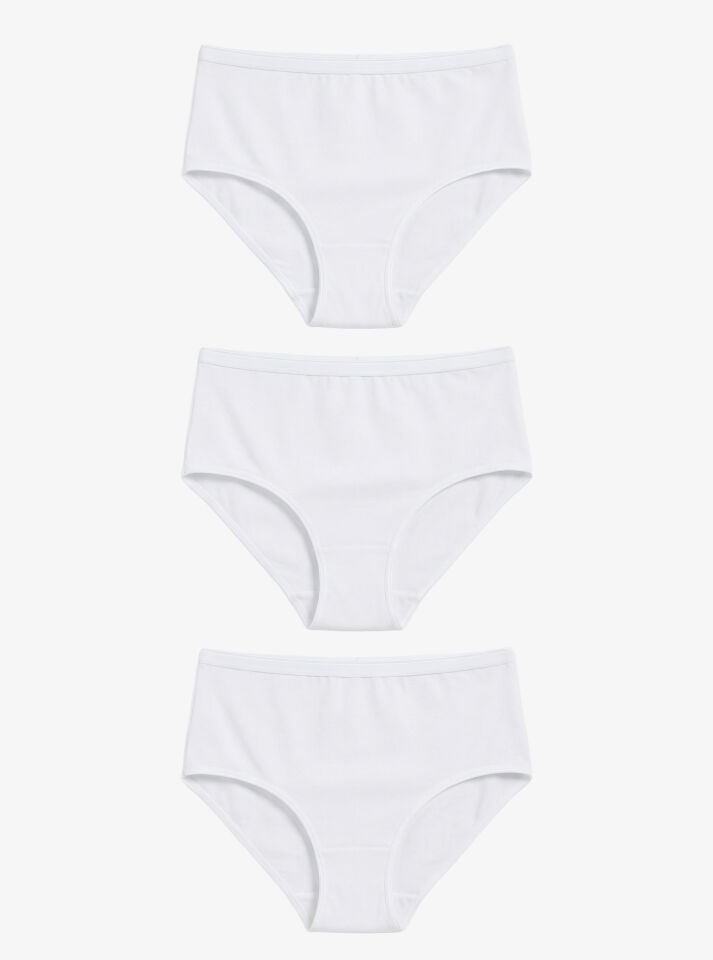 BLACKSPADE Essential 1577 Kadın Slip Külot 3'lü Paket