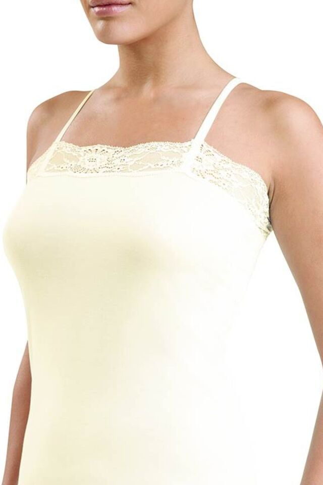 BLACKSPADE İnce Askılı Dantelli Atlet 1347