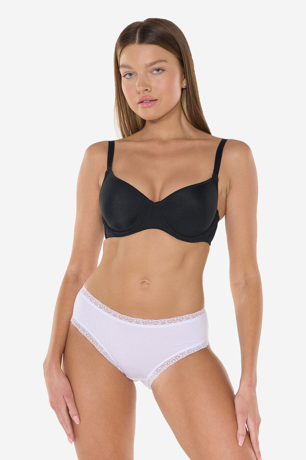 Malabadi Kadın 2’li Paket Extra Yumuşak Micro Modal Dantelli Slip Külot 700