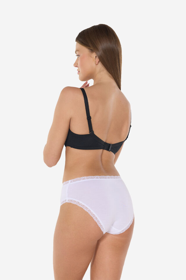 Malabadi Kadın 2’li Paket Extra Yumuşak Micro Modal Dantelli Slip Külot 700