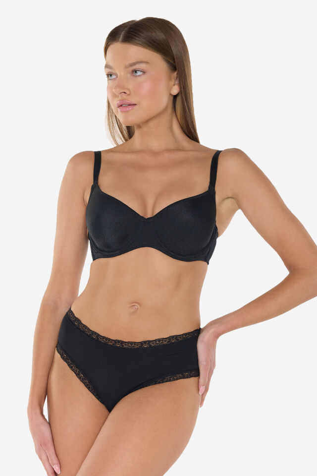 Malabadi Kadın 2’li Paket Extra Yumuşak Micro Modal Dantelli Slip Külot 700
