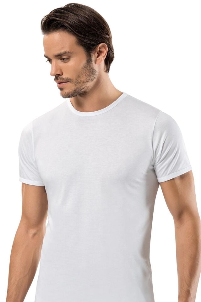 ERDEM Modal Kapalı Yaka Atlet 1552 - 3'lü Paket