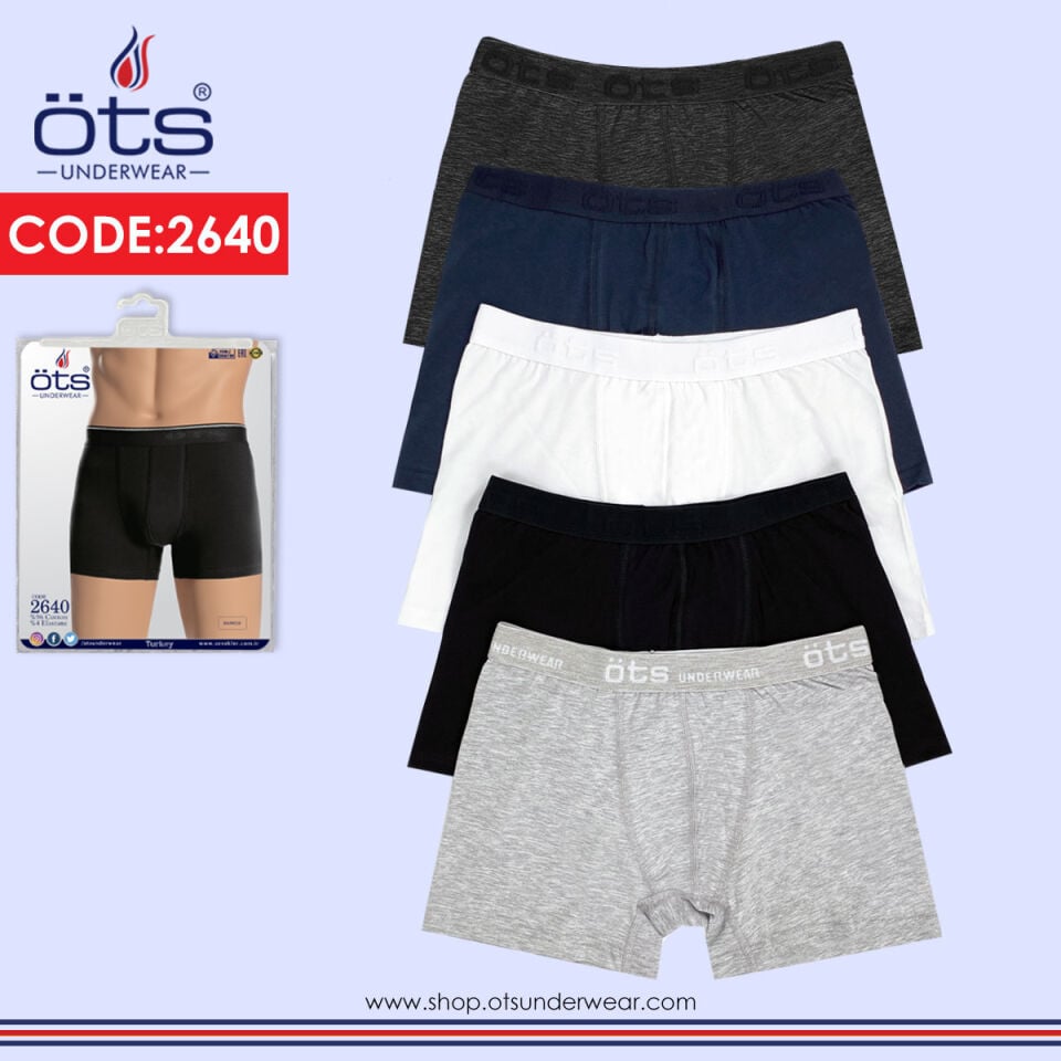 ÖTS ERKEK LİKRALI BOXER 2640