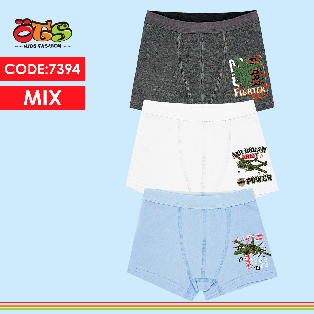 ÖTS ERKEK ÇOCUK BOXER