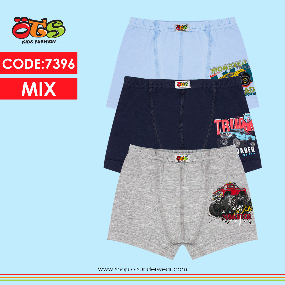 ÖTS ERKEK ÇOCUK BOXER