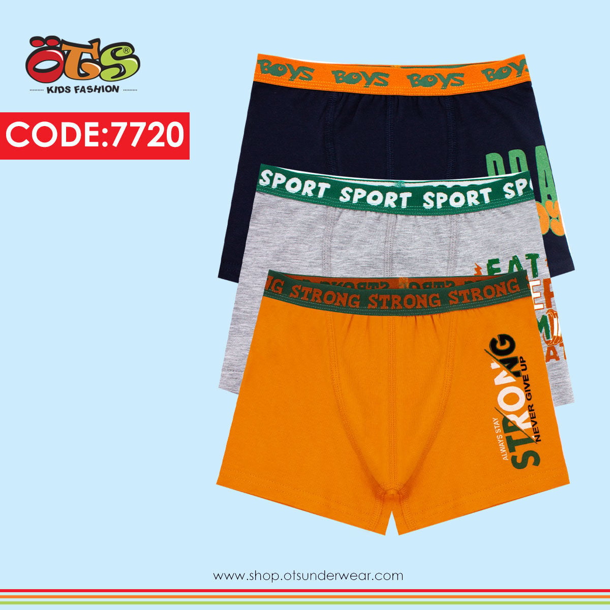 ÖTS ERKEK ÇOCUK BOXER