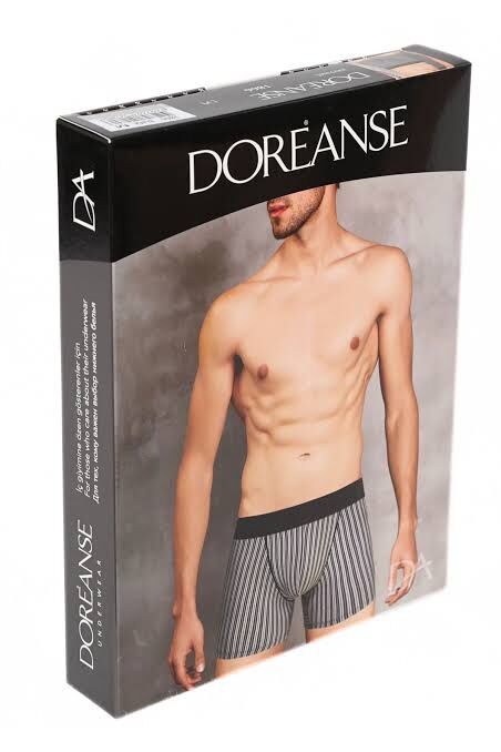 Doreanse 1866 Boxer Erkek Modal Pamuklu Çizgili Boxer