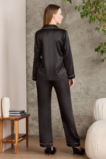 Pierre Carden Pijama Takımı 1200 Siyah resmi