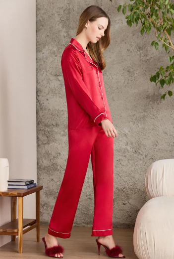 Pierre Cardin Pijama Takımı 1200 Red resmi