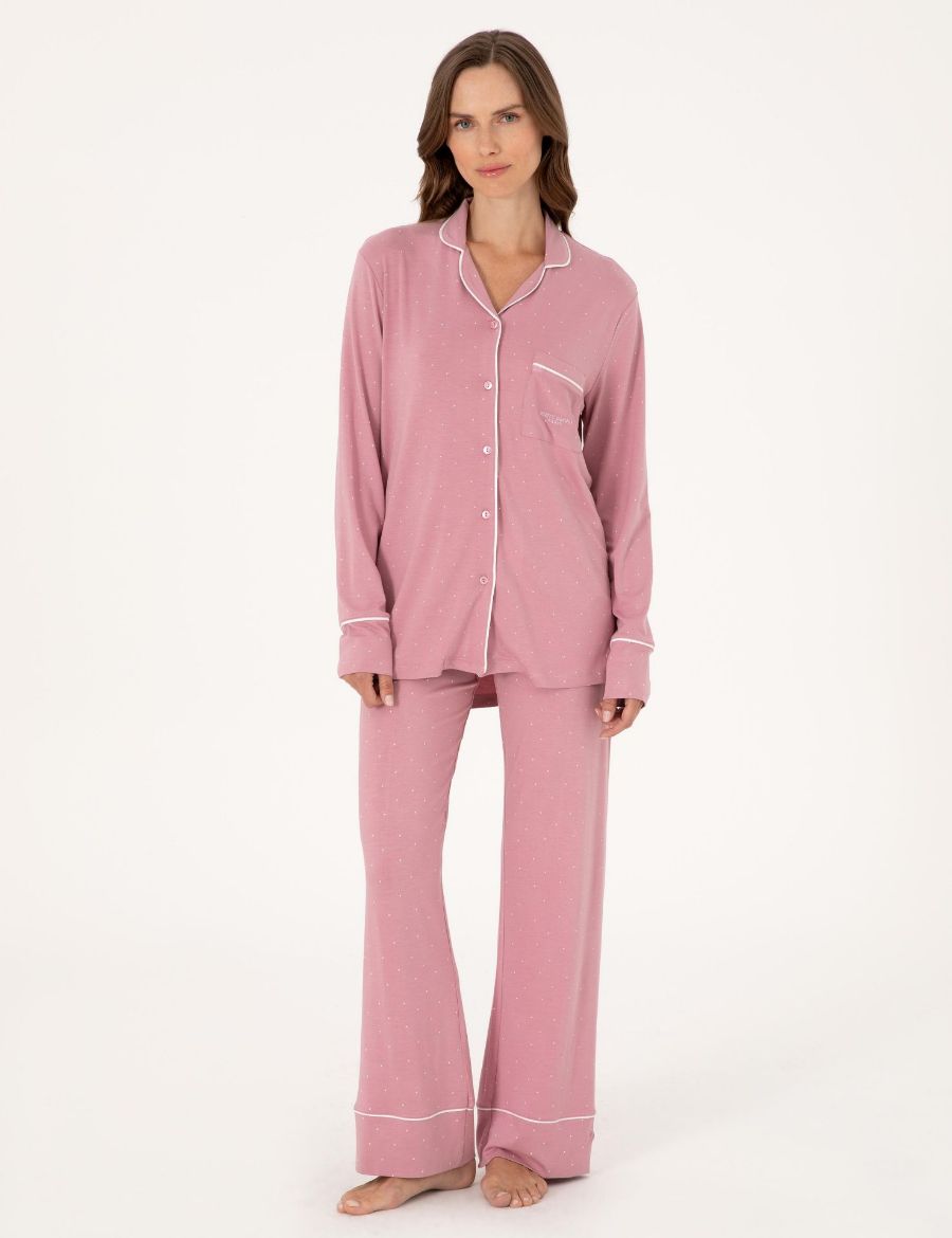 Pierre Cardin Pijama Takımı PC8986 Gül resmi