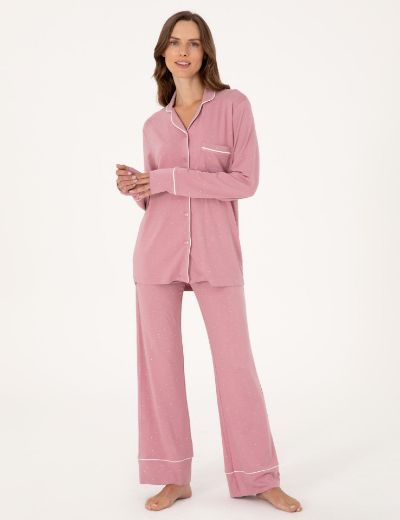 Pierre Cardin Pijama Takımı PC8986 Gül resmi