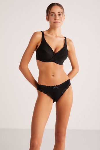 Kom Rosenna Rahat Askılı Toparlayıcı Sütyen Siyah resmi