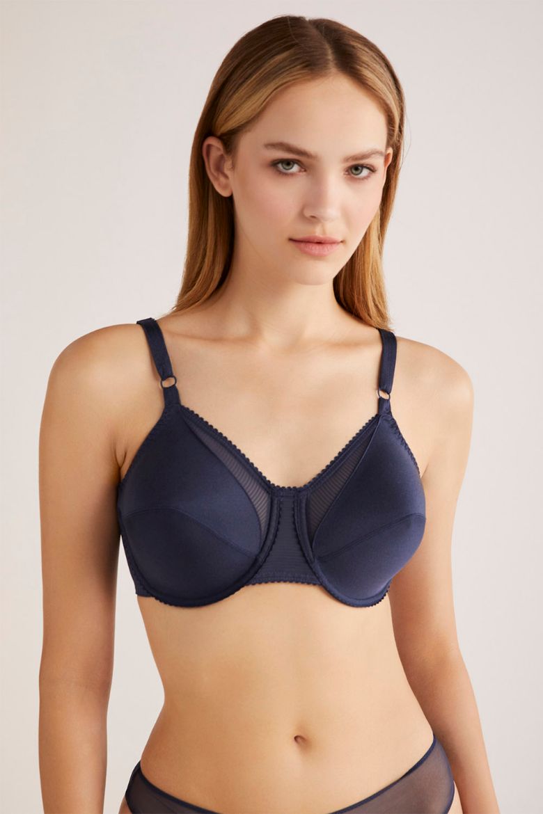 Kom Nelly Toparlayıcı Sütyen Mavi resmi