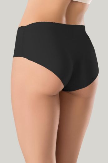 Miss Fit İz Yapmaz Bato Beyaz Külot 12596 Siyah resmi