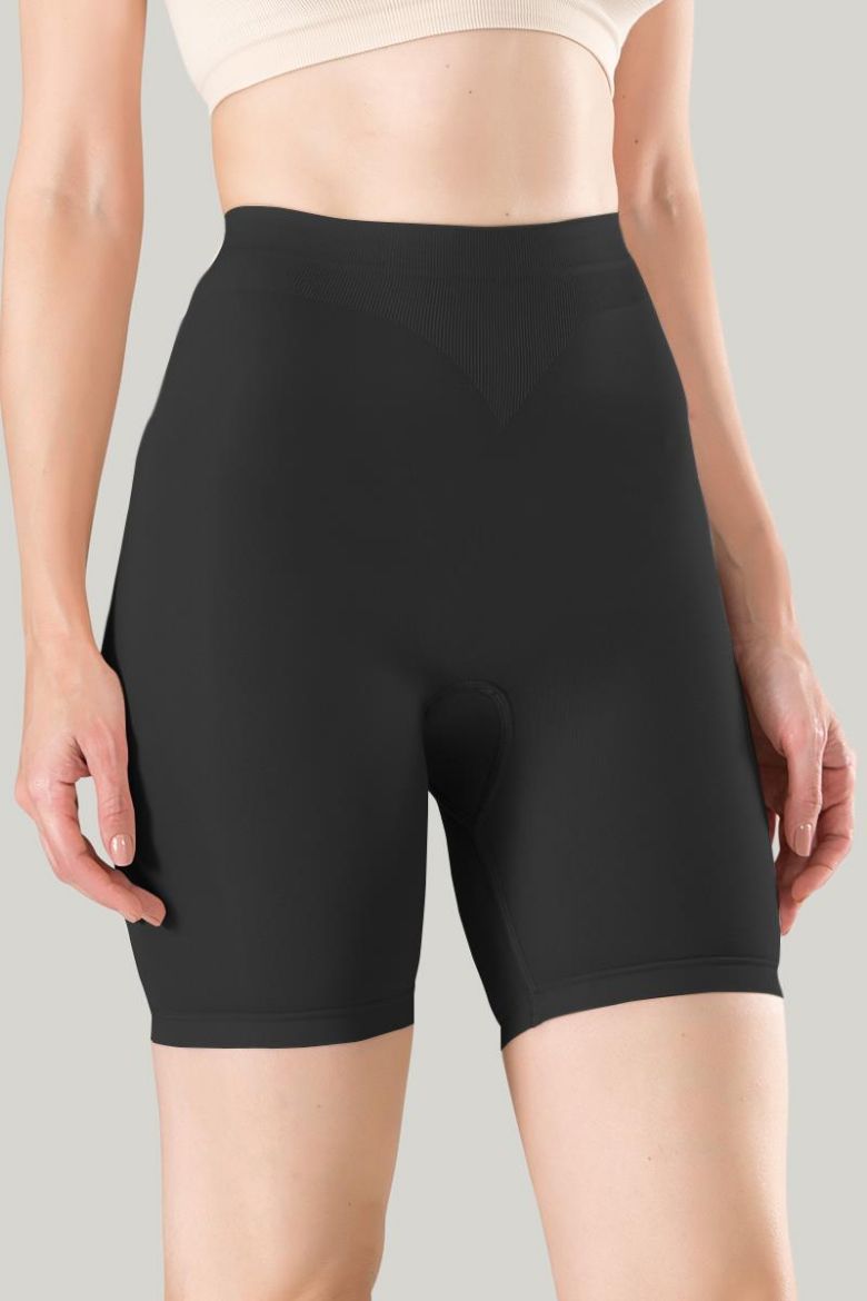 Miss Fit Uzun Paçalı Korse Şort 1203 Siyah resmi