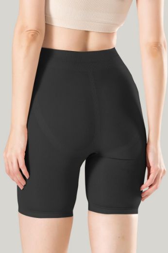 Miss Fit Uzun Paçalı Korse Şort 1203 Siyah resmi