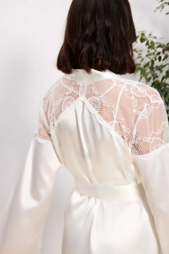 Pierre Cardin Saten Altılı Gelin Çeyiz Seti 6035 Ekru resmi