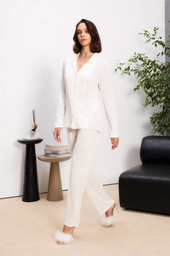 Pierre Cardin Penye Altılı Gelin Çeyiz Seti 5000 Ekru resmi