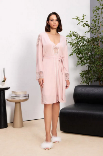 Pierre Cardin Penye Altılı Gelin Çeyiz Seti 5000 Pudra resmi