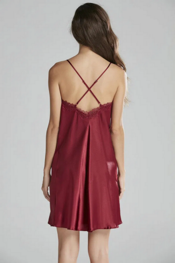 Pierre Cardin Saten Altılı Gelin Çeyiz Seti 6965 Bordo resmi