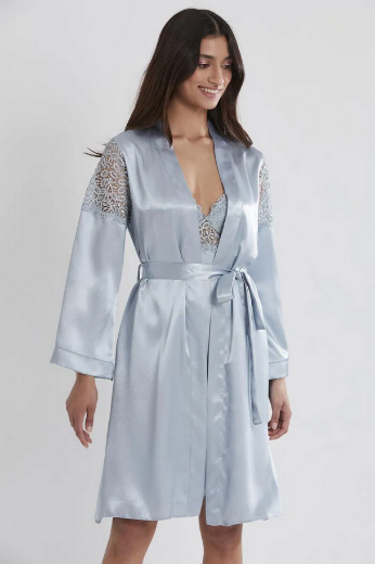 Pierre Cardin Saten Altılı Gelin Çeyiz Seti 6955 Mist resmi