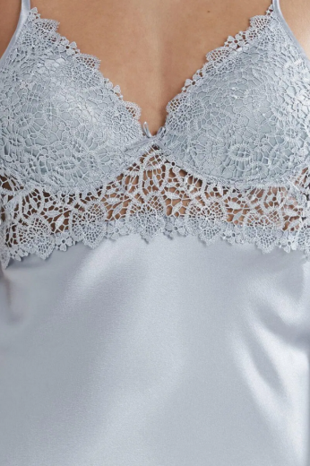 Pierre Cardin Saten Altılı Gelin Çeyiz Seti 6955 Mist resmi