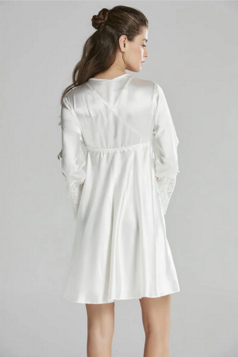 Pierre Cardin Saten Altılı Gelin Çeyiz Seti 6625 Ekru resmi