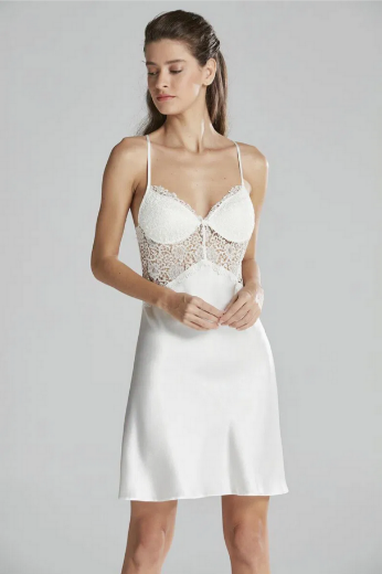 Pierre Cardin Saten Altılı Gelin Çeyiz Seti 6625 Ekru resmi