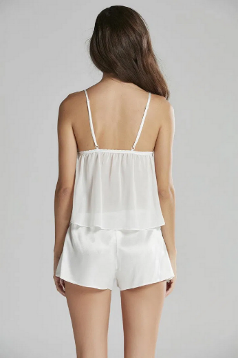 Pierre Cardin Saten Altılı Gelin Çeyiz Seti 6015 Ekru resmi