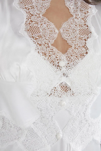 Pierre Cardin Saten Altılı Gelin Çeyiz Seti 6335 Ekru resmi