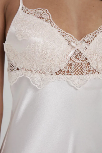 Pierre Cardin Saten Altılı Gelin Çeyiz Seti 6335 İnci resmi