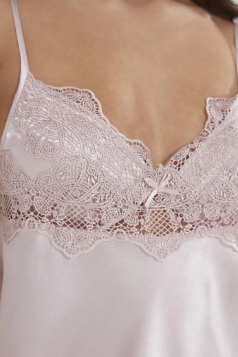 Pierre Cardin Saten Altılı Gelin Çeyiz Seti 6335 Pudra resmi