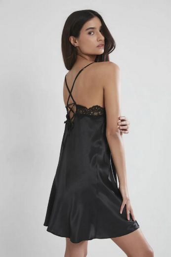 Pierre Cardin Saten Altılı Gelin Çeyiz Seti 6335 Siyah resmi