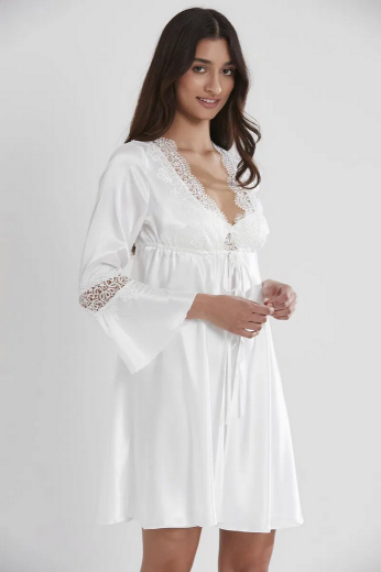 Pierre Cardin Saten Altılı Gelin Çeyiz Seti 6325 Ekru resmi