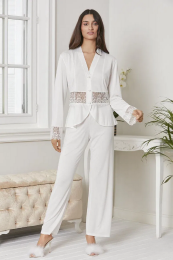 Pierre Cardin Penye Altılı Gelin Çeyiz Seti 5040 Ekru resmi