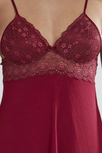 Pierre Cardin Penye Altılı Gelin Çeyiz Seti 5025 Bordo resmi