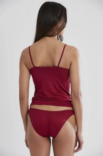 Pierre Cardin Penye Atlet Külot İç Çamaşırı Takımı 356 Bordo resmi