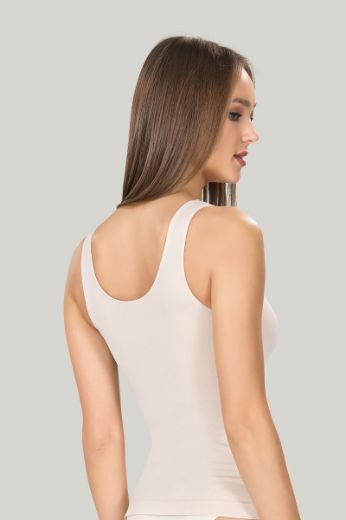 Miss Fit Kalın Askılı Atlet 1601 Ten resmi