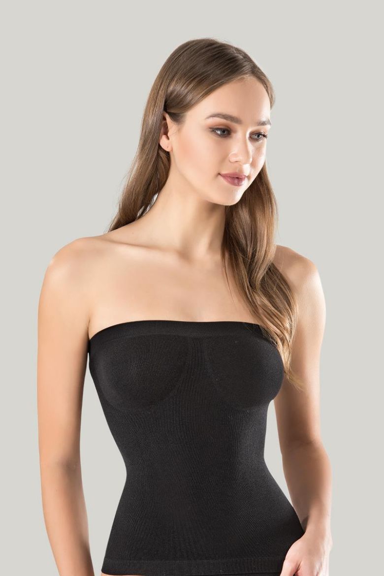 Miss Fit Straplez Atlet 1403 Siyah resmi