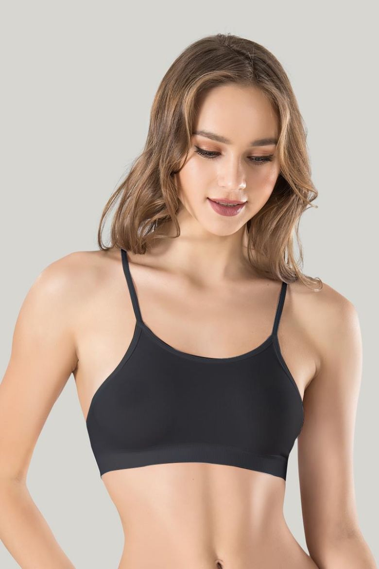 Miss Fit Çapraz Askılı Büstiyer 1505 Siyah resmi