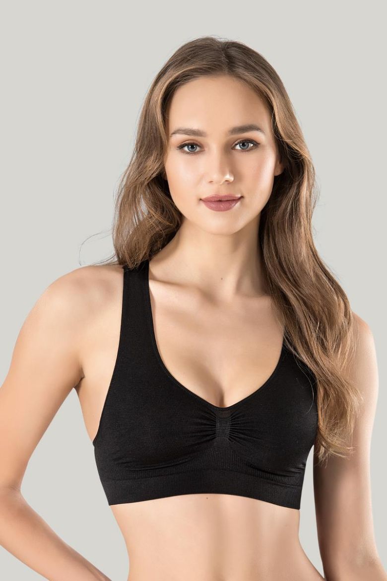 Miss Fit  Sporcu Büstiyer 1502 Siyah resmi