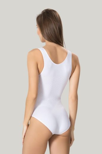 Miss Fit Kalın Askılı Body 1905 Beyaz resmi