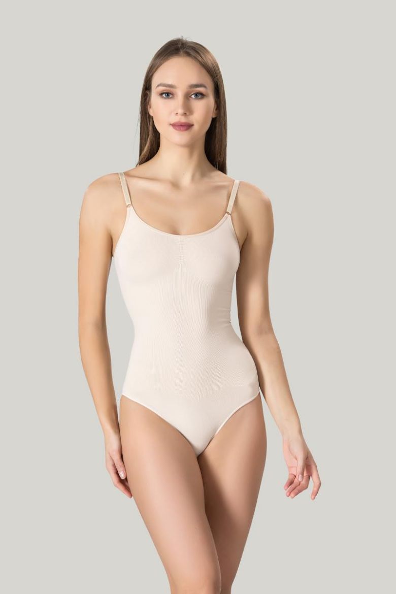 Miss Fit  Ayar Askılı Body Korse 1916 Ten resmi