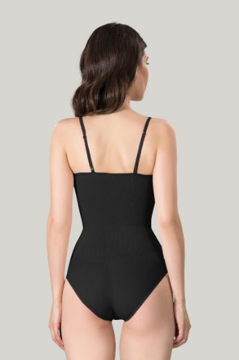 Miss Fit  Göğüs Altı Body Korse 17332 Siyah resmi