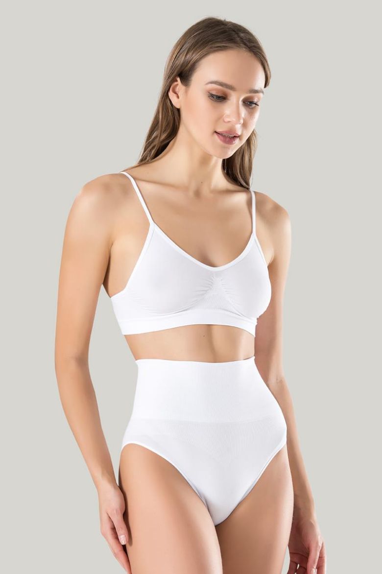 Miss Fit  Mideli Külot Korse 1001 Beyaz resmi