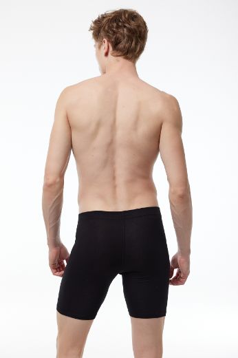 Malabadi Uzun Paçalı Modal Boxer 018 Siyah resmi