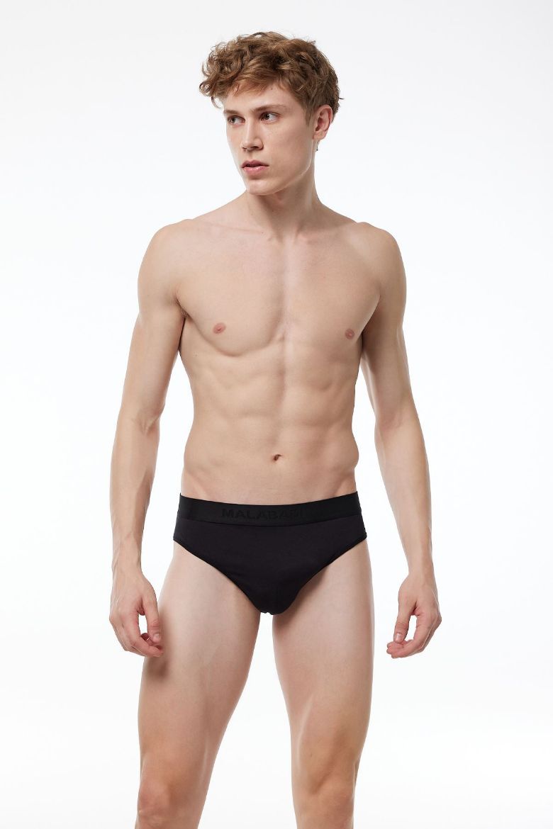 Malabadi Modal Slip Külot 080 Siyah resmi