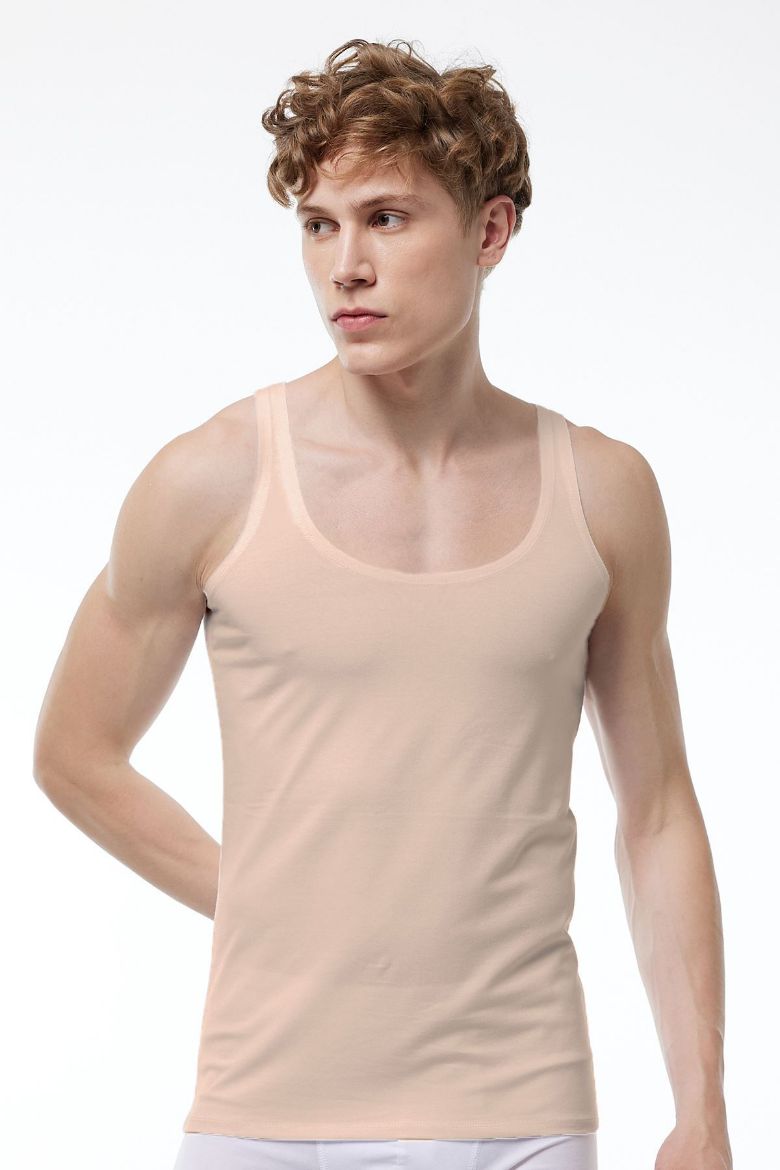 Malabadi İnce Askılı İz Yapmayan Modal Atlet 013 Ten resmi