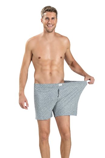 Jiber Pamuklu Büyük Beden Boxer 184 Asorti resmi